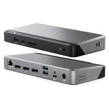 Alogic Duprdx3-Ww Triple 4K Display Usb-C Universal Docking Station-100W Pd picture