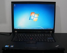 Lenovo ThinkPad T61 Intel Core 2 Duo T8300 2.40GHz 4GB 80GB 14