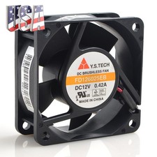 1PCS New Y.S. TECH FD126025EB  6cm 12V 0.42A 60*60*25MM  Cooling Fan picture