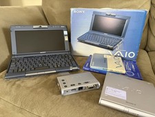 Sony Vaio PCG-C1MSX TM5800 860MHz 256MB Picturebook Mini Laptop UMPC picture