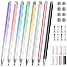 Lightweight Magnetic Stylus Pens - 8 Pack with Replaceable Tips for Every Device picture