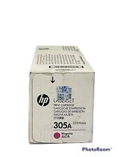 HP CE413A 305A Magenta Cartridge Genuine New OEM Sealed Box picture