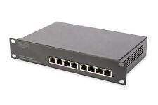 DIGITUS Gigabit Ethernet Netzwerk-Switch - 10 Zoll - 8 Ports - L2+ Managed - VLA picture