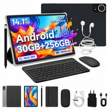 14 Inch IPS LCD HD Touchscreen Tablet Android 16 30GB RAM 256GB ROM Dual Camera picture