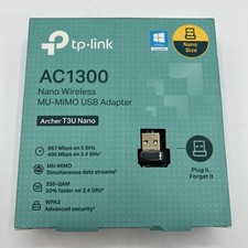 TP-LINK | AC1300 Archer T3U Nano | Mini Wireless Mu-Mimo WiFi USB Adapter picture