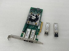 HP QLogic QLE2662 Dual Port 16Gb SFP+ HBA adapter card QW972-63001 2x SFP E7Y09A picture