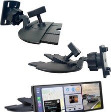 EXTOMUXE CD Slot Mount for CarPlay Screen [Secure 4-Button Lock], 360° picture