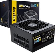 Segotep GM850 Power Supply 850W, PCIe 5.0 & ATX 3.0 Full Modular 80 Plus Gold-TF picture