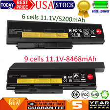 6/9Cell Battery For IBM Lenovo ThinkPad X220 X220i X220s X230 X230i X230s 44/44+ picture