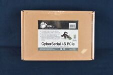 SIIG inc. Cyber Serial 4S PCIe PCI Express Dual Profile 16950 I/O Card NOS picture