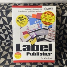 Label Publisher for Windows IBM PC 3.5