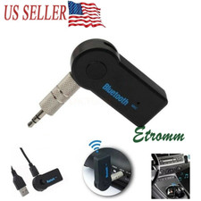 Wireless Bluetooth Receiver 3.5mm Home Car Adapter TO AUX Audio Stereo Music picture