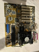 VINTAGE Asus MOTHERBOARD P4S8X-X Rev 1.01 + Pentium 4 2.0GHz  CPU & FAN picture